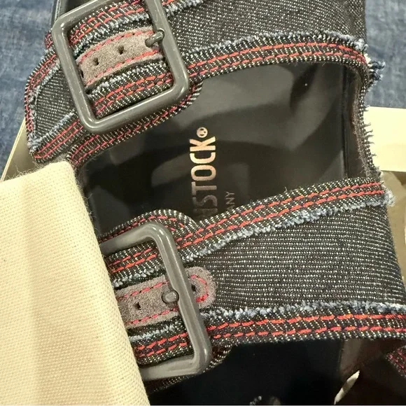 NEW with tags & box Authentic rare Brickenstock 1774 denim RARE - Picture 10 of 11